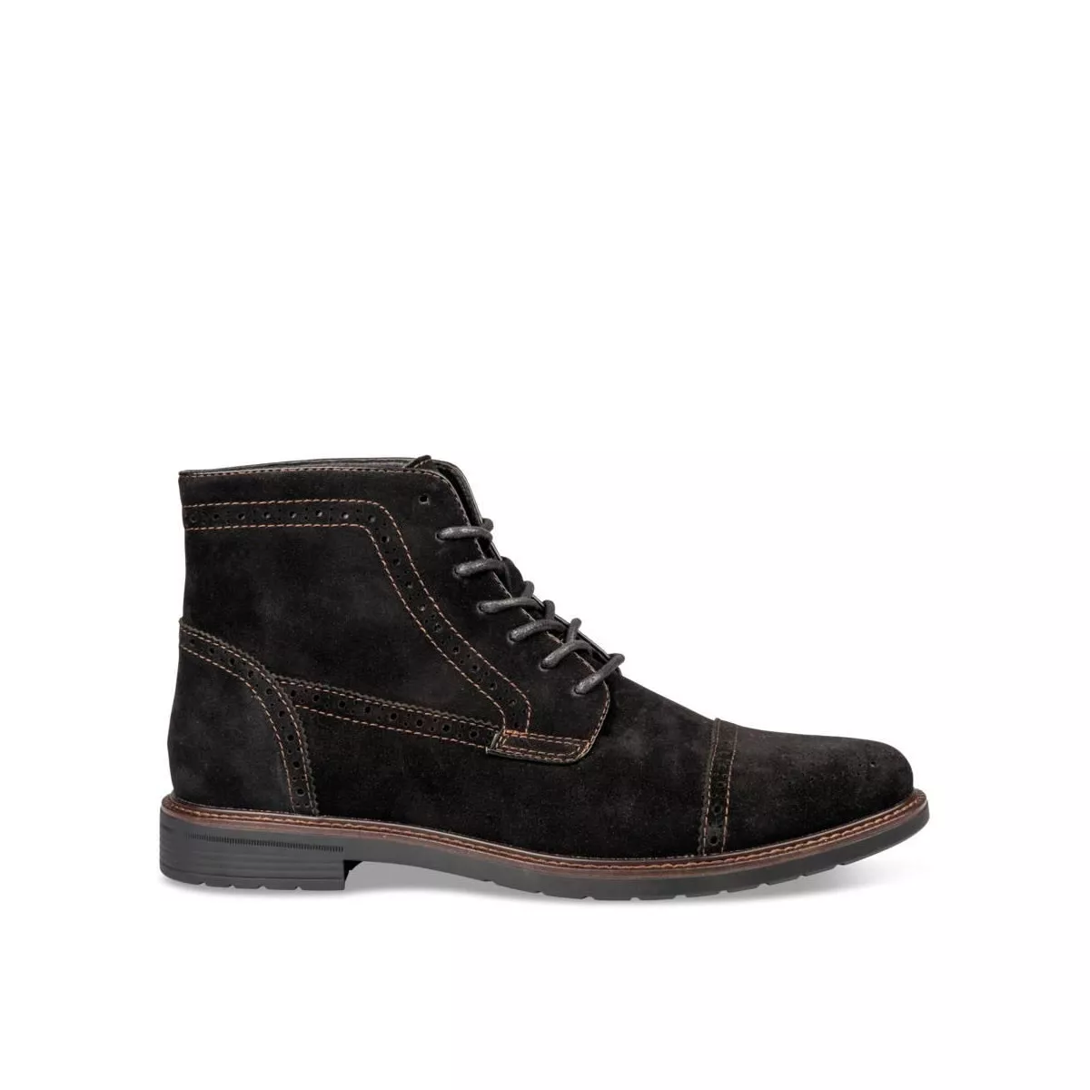 Bottines NOIR DENIM SIDE CUIR