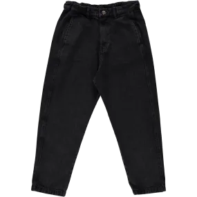 PANTALON CAROTTE LONG Denim Noir
